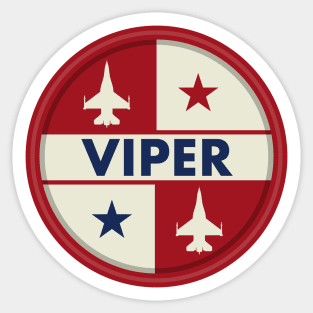 F-16 Viper Sticker